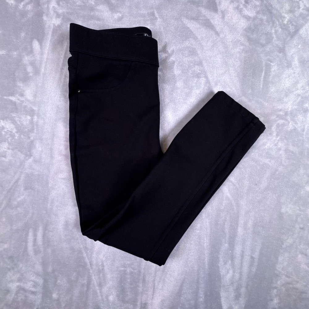 Quince Black Ultra-Stretch Ponte Straight Leg Pants Small W-PNT-10
